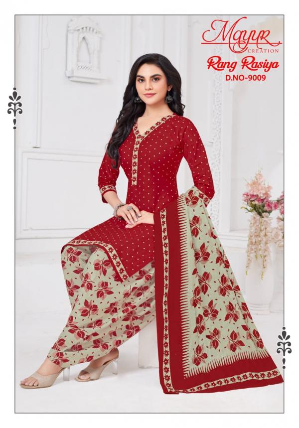 Mayur Rang Rasiya Vol-09 – Dress Material